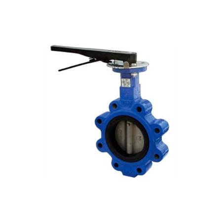 Avk Carbo-Bond/Bitorq Valve Automation 8in Lug Style Butterfly Valve W/ EPDM Seals and 10 Position Handle MY-LE-2-80-10P